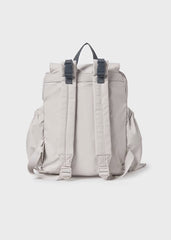 Pañalera Morral Impermeable con Cambiador Gris Mayoral detras