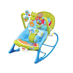 Silla Mecedora Rocker Elefante Azul