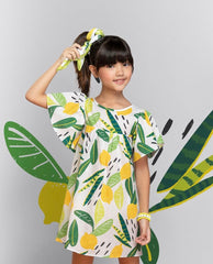 Vestido Estampado Plantas