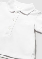 Polo Manga Corta Blanco Mayoral diseño