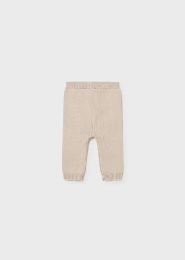 Primer Día Tricot Combinado Puntos Beige Mayoral pantalon