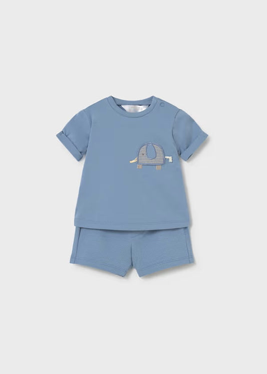 Conjunto Bermuda Elefante Azul Mayoral
