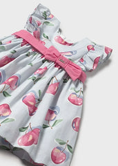 Vestido Estampado Frutas Azul Mayoral