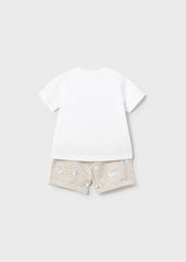 Conjunto Bermuda Elefante Blanco Mayoral estilo