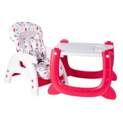 Silla Comedor Dino Rojo Merly Ebaby