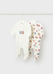 Set 2 Pijamas Estampado Teddy Osos Mayoral estilo