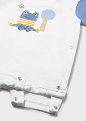 Pelele Estampado Rana Blanco Mayoral