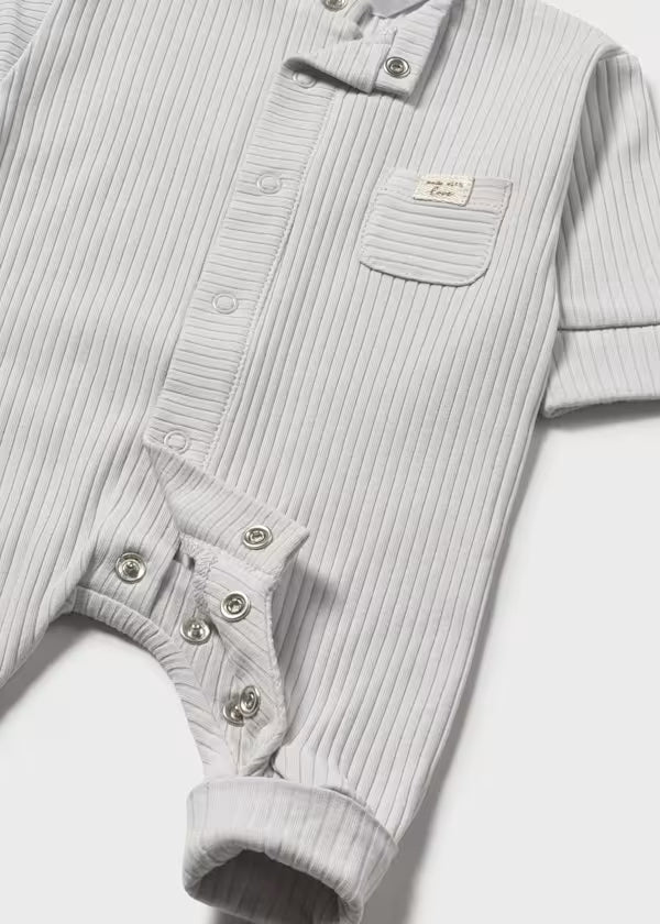 Pijama Sin Pie Bordado Patos Gris Mayoral acanaldo