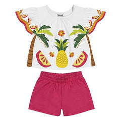 Conjunto Piña Fucsia