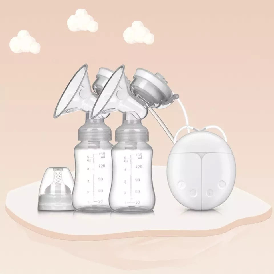 Extractor Eléctrico de Leche Materna Doble Blanco Modelo