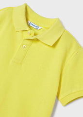 Polo Manga Corta Amarillo