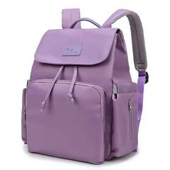 Pañalera Morral Con Imán Colores Violeta