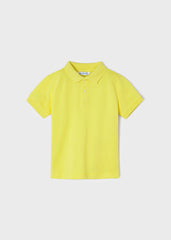 Polo Manga Corta Amarillo