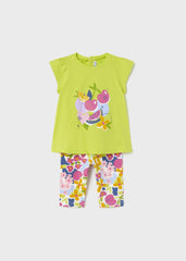 Conjunto Leggins Frutas Verde Mayoral