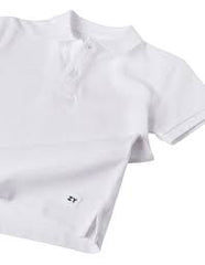 Camiseta Tipo Polo Blanco