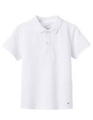 Camiseta Tipo Polo Blanco