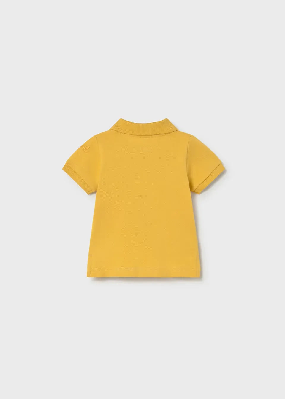 Polo Manga Corta Amarillo Mayoral detalle