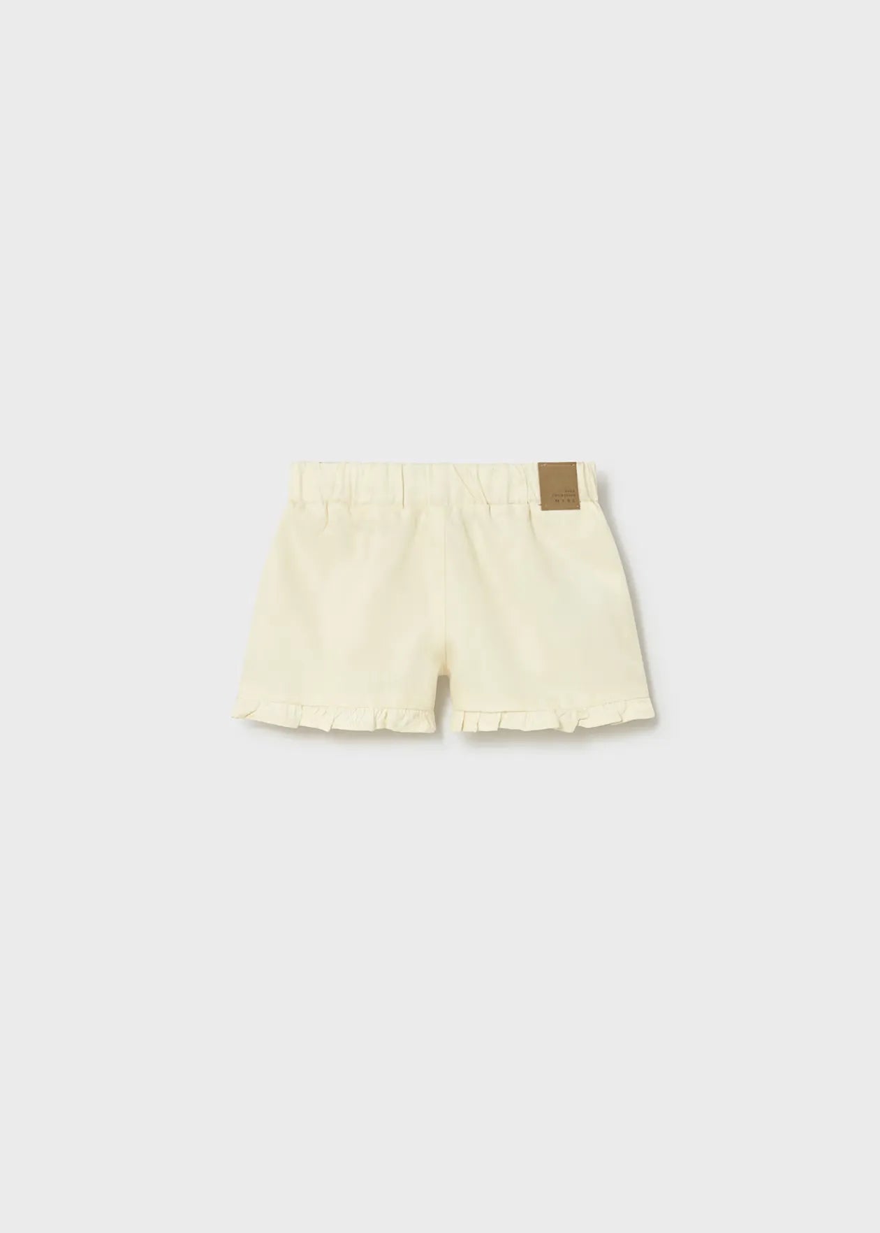 Short Volantes Bolsillos Beige Mayoral ESTILO 