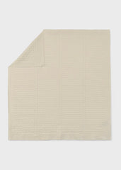 Cobija 100% Algodón Tejido Beige Mayoral diseño