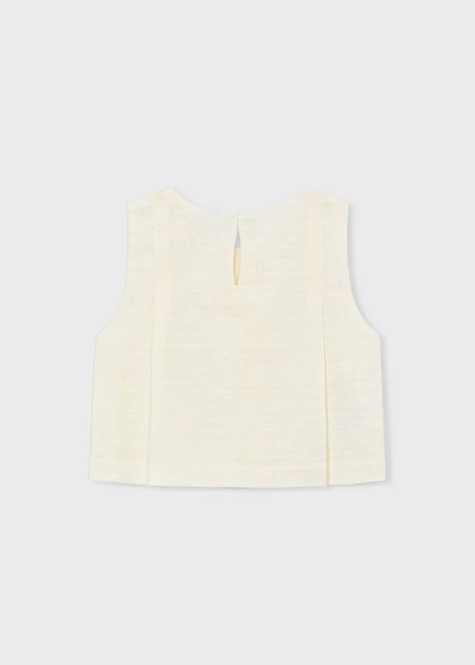 Blusa Detalle Lazos Beige Mayoral