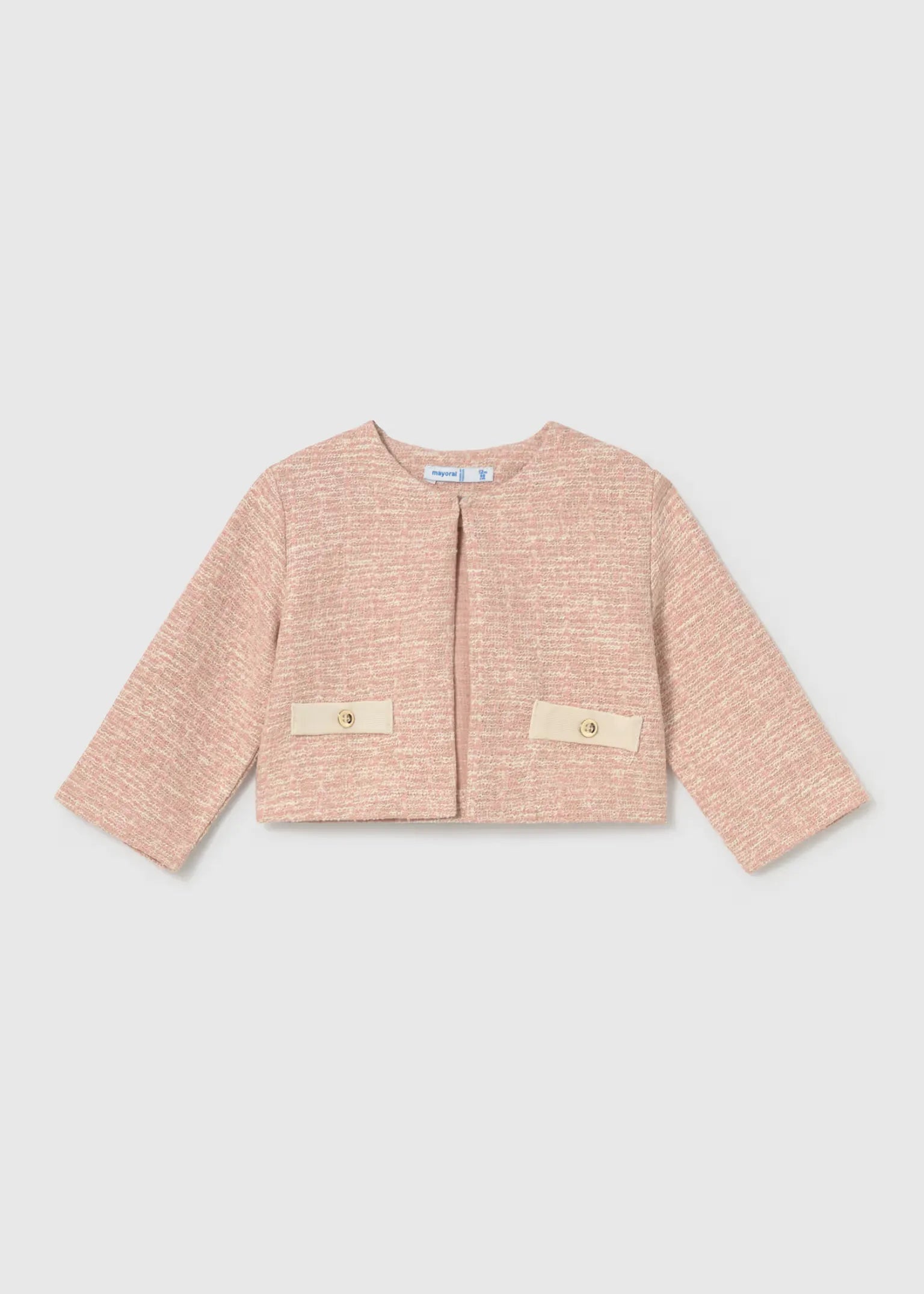 Conjunto 3 Piezas Falda Tejido Rosa Mayoral Modelo
