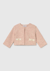 Conjunto 3 Piezas Falda Tejido Rosa Mayoral Modelo