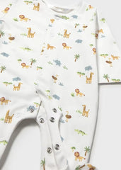 Set 2 Pijamas Estampado León Amarillo Mayoral detalle