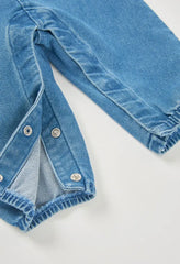 Conjunto Overol Bordado Oso Boboli