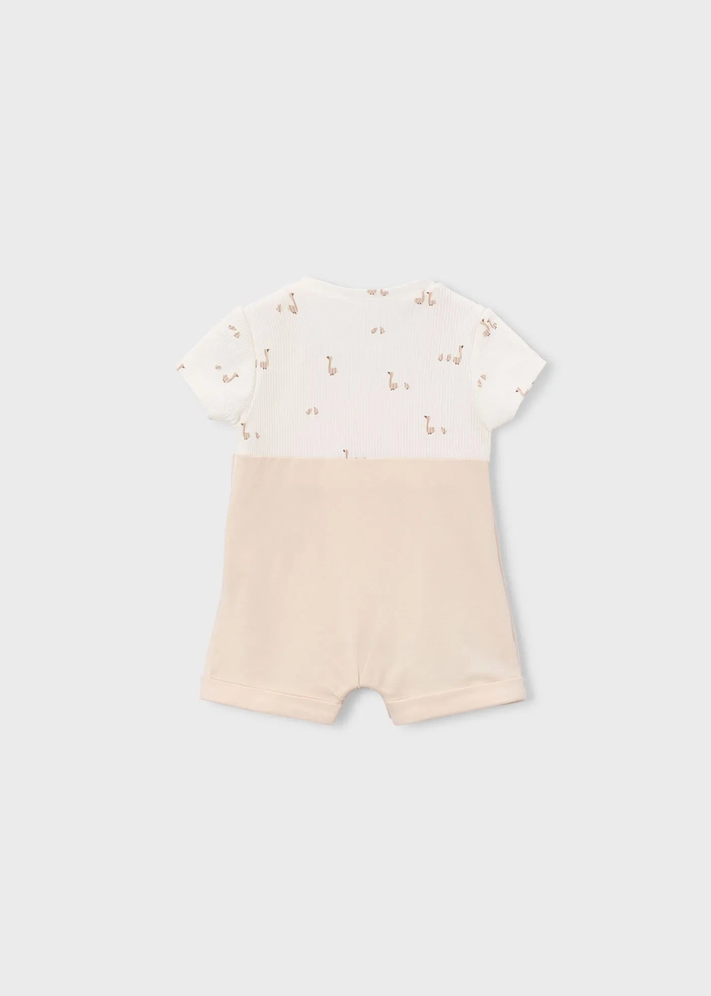 Pelele Combinado Patos Beige Mayoral Estilo