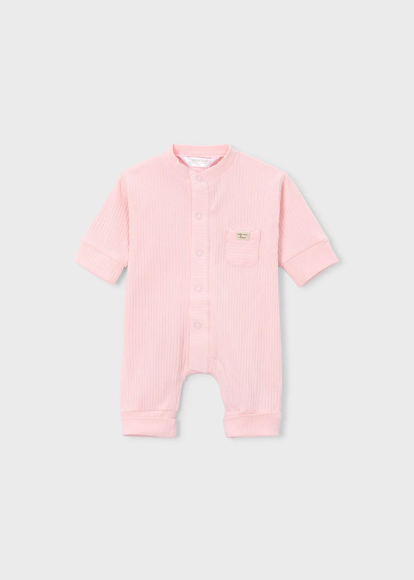 Pijama sin Pie Bordado Patos Rosa Mayoral