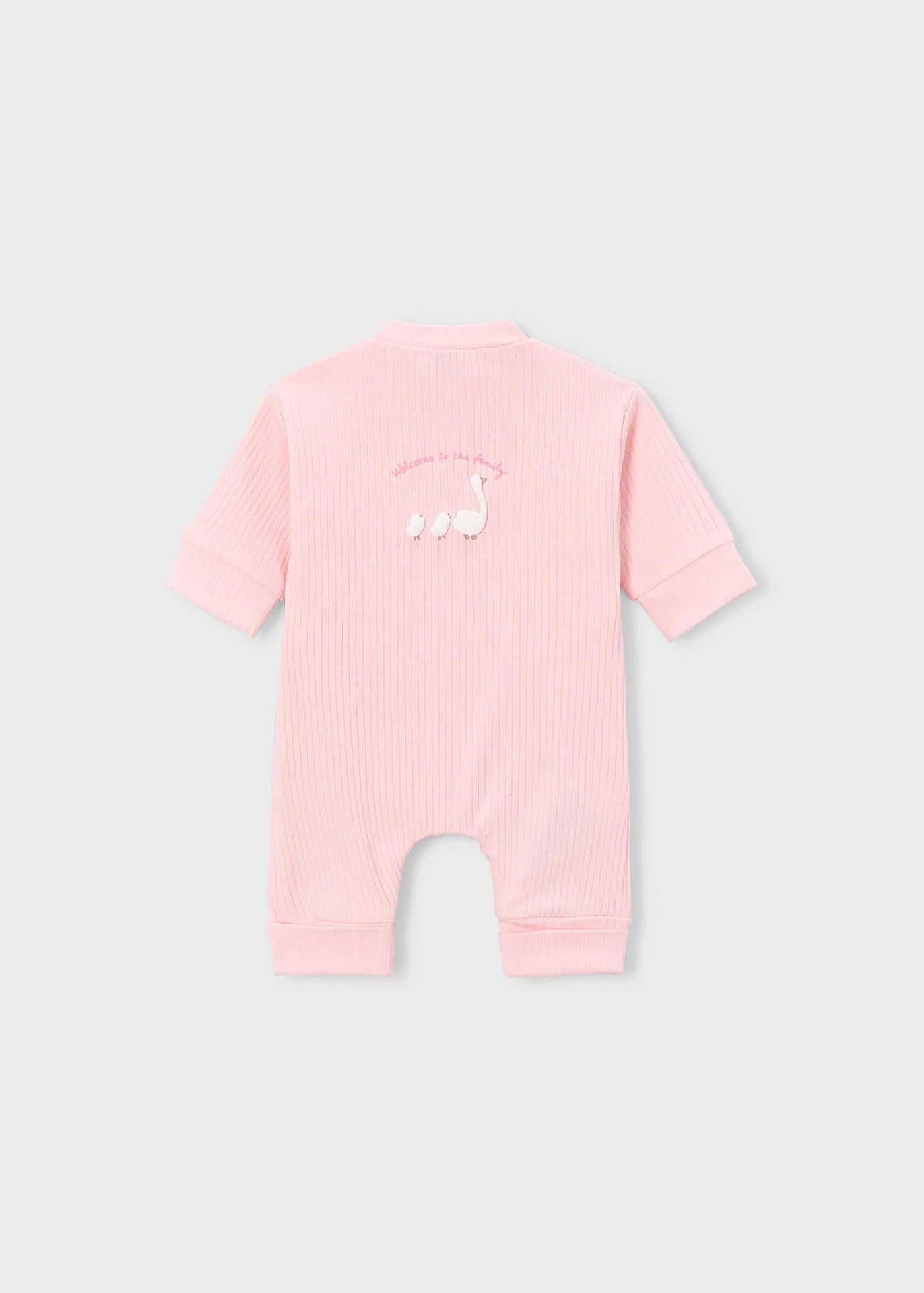 Pijama sin Pie Bordado Patos Rosa Mayoral estilo