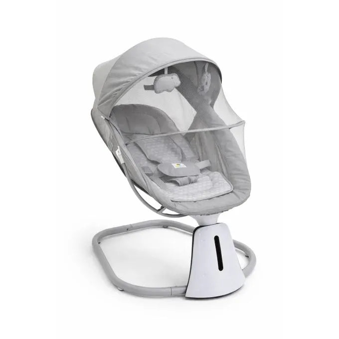 Silla Mecedora Electrónica 3 en 1 Aura Deluxe Bassinet Gris Mastela estilo