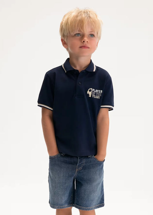 Polo Estampado Fútbol Player Mayoral modelo