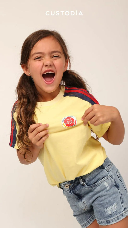 Camiseta Colombia Unisex Custodia MODELO