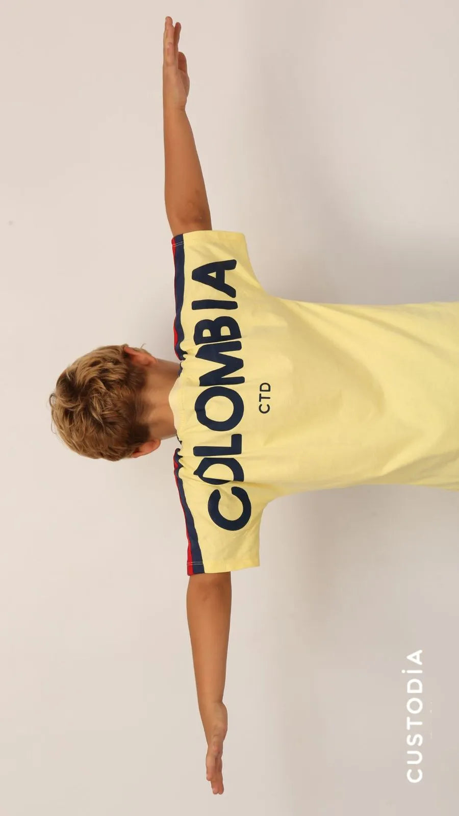 Camiseta Colombia Unisex Custodia estampado