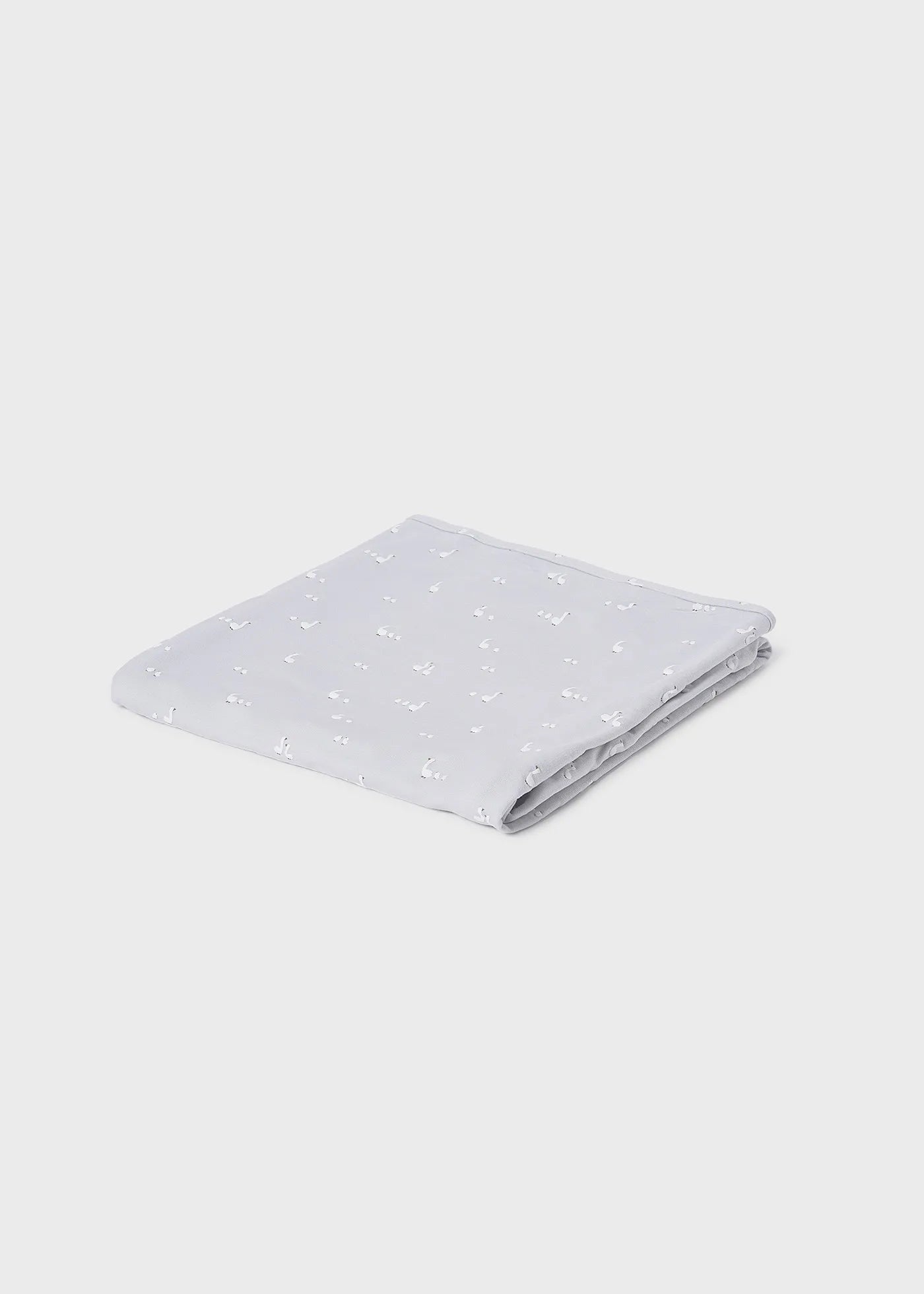 Cobija Algodón Estampado Pingüinos Gris Mayoral