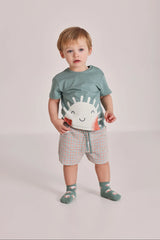 Conjunto Bermuda Sol Verde Boboli