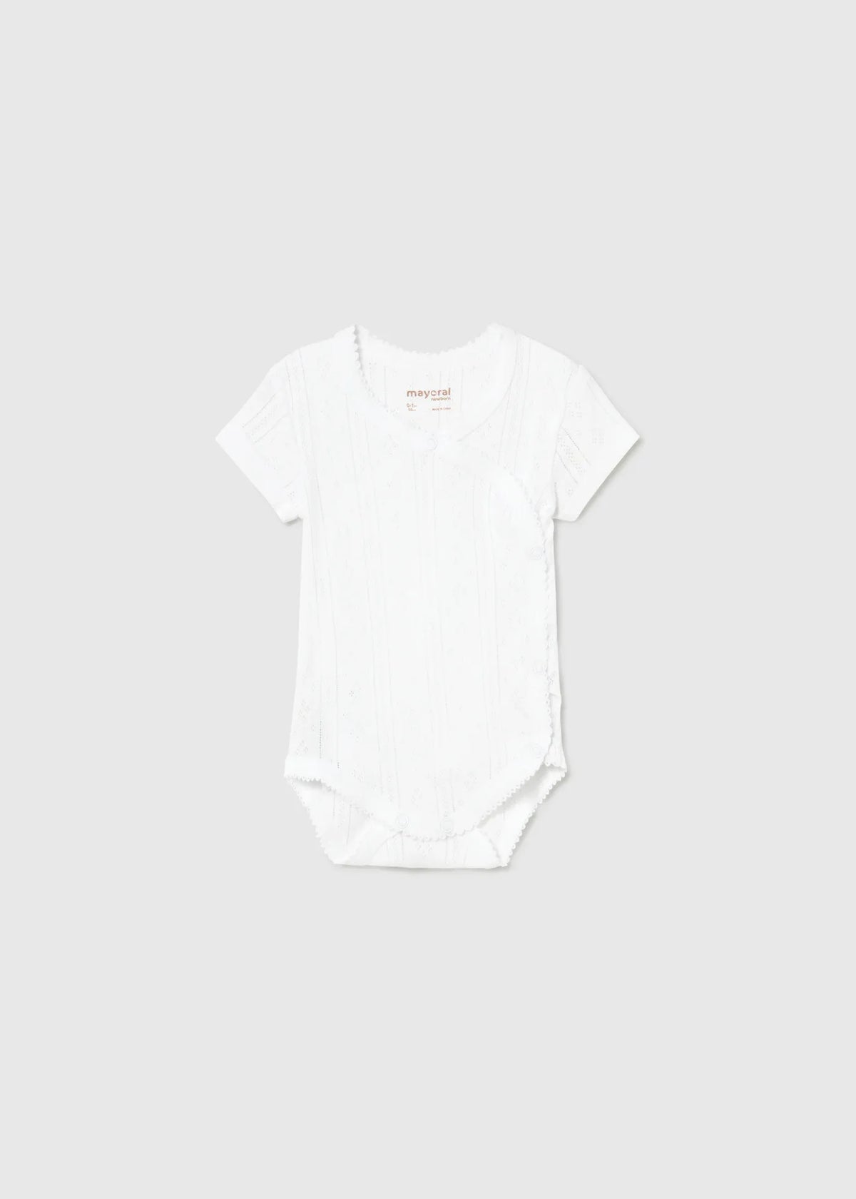 Body Botones Blanco Mayoral