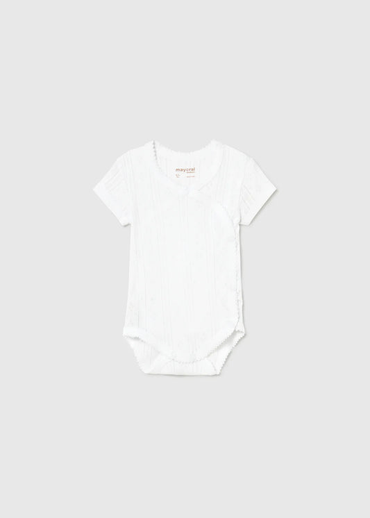 Body Botones Blanco Mayoral