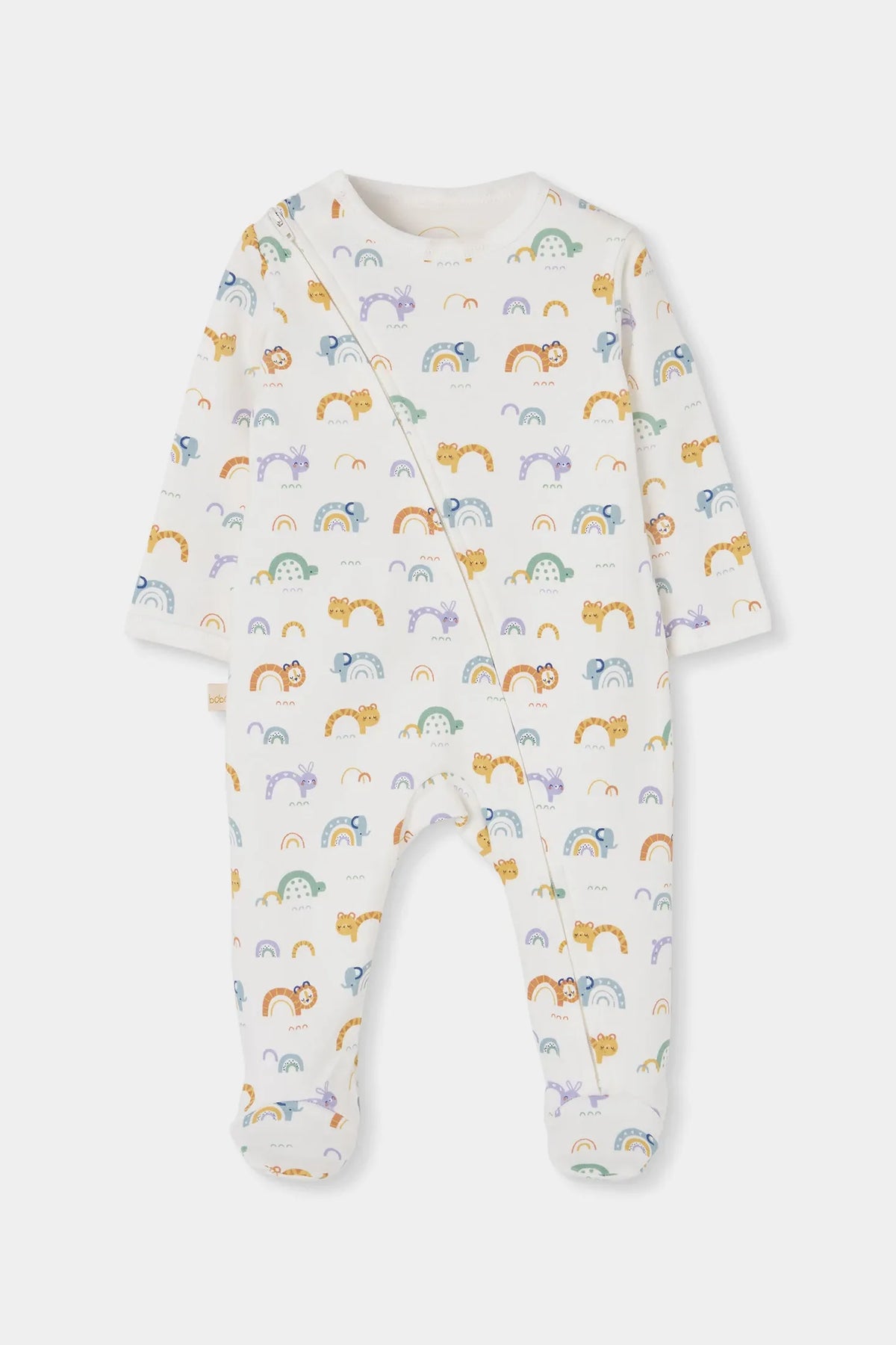 Pijama Enteriza Estampado Colores Animales Boboli
