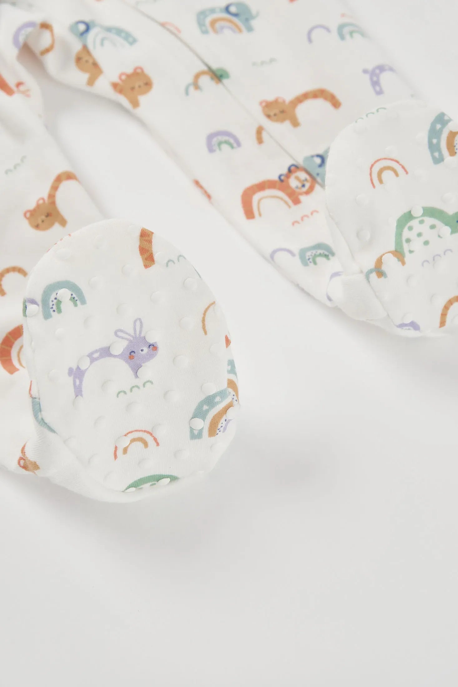 Pijama Enteriza Estampado Colores Animales Boboli pies