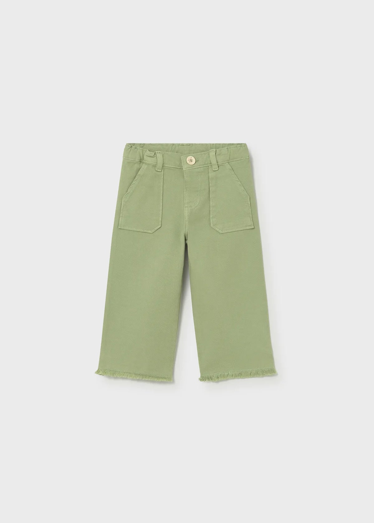 Pantalón Bota Flecos Verde Niña Mayoral
