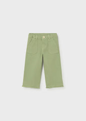 Pantalón Bota Flecos Verde Niña Mayoral