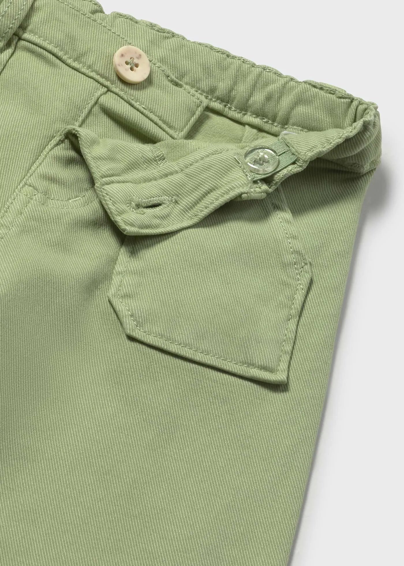 Pantalón Bota Flecos Verde Niña Mayoral detalle