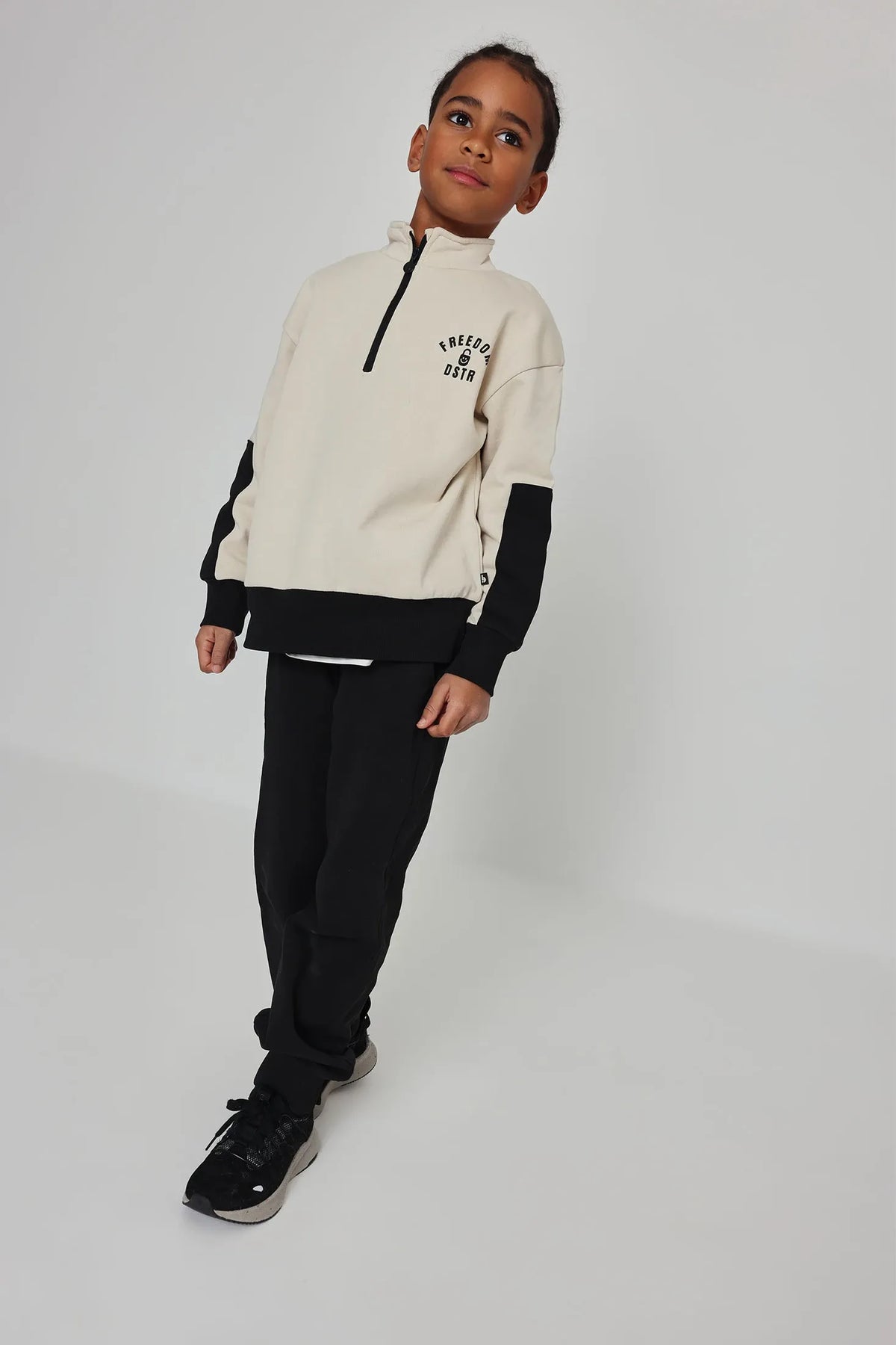 Conjunto Saco Detalle Cremallera Negro Boboli