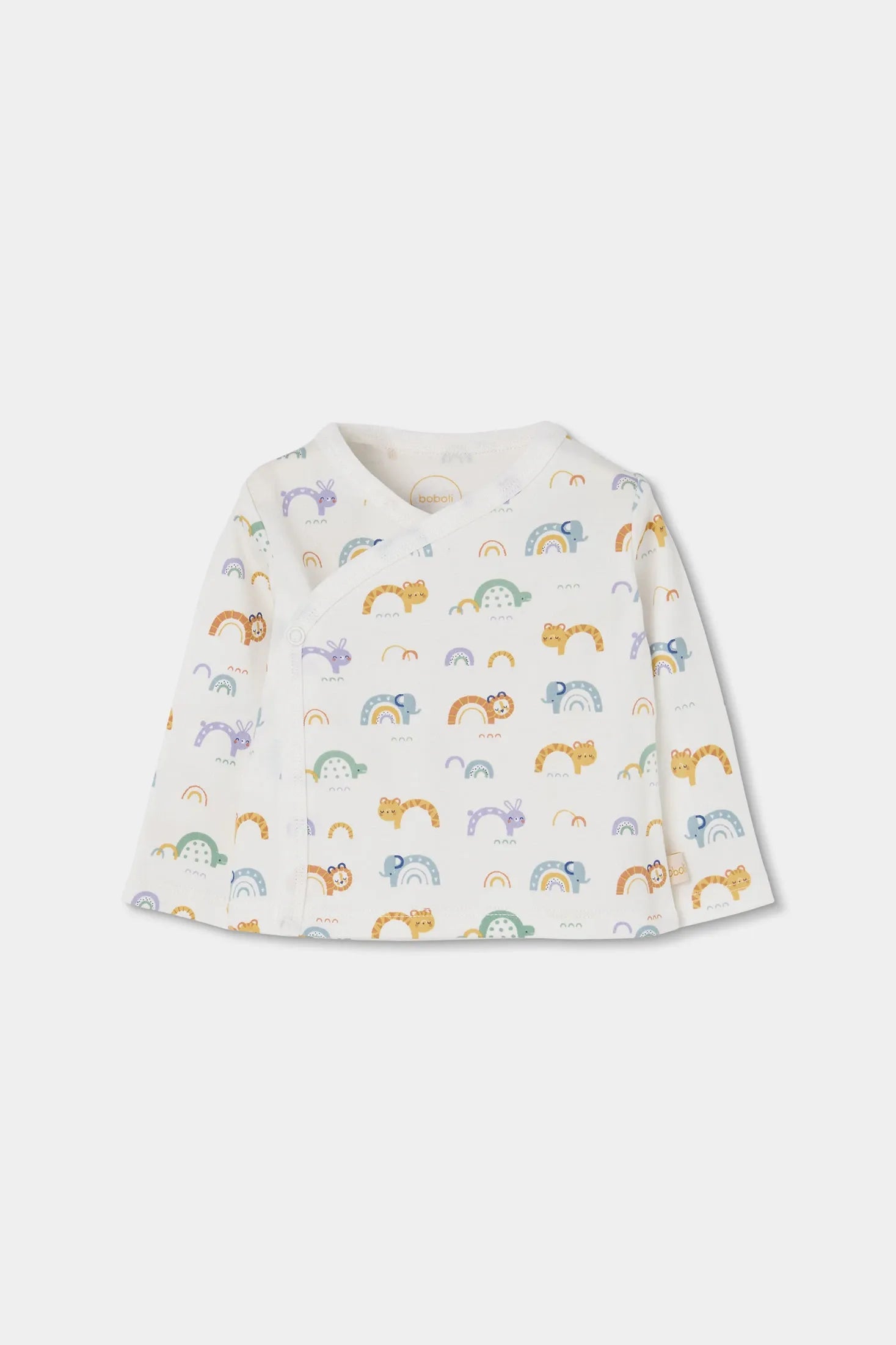 Set Primer Día Animales Colores Unisex Boboli estilo