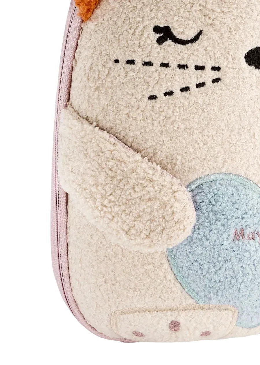 Mochila Peluche Gato Colores Mayoral Detalle