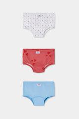 Set 3 Pantys Estampado Niña Corazón Boboli
