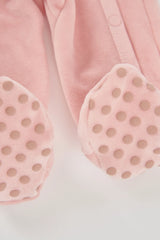 Pijama Buho Bordado Rosa Boboli Detalle