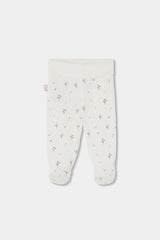 Set Primer Día Estampado Flores Blanco Boboli